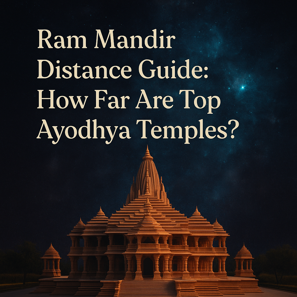 Ram Mandir Distance Guide: How Far Are Top Ayodhya Temples?