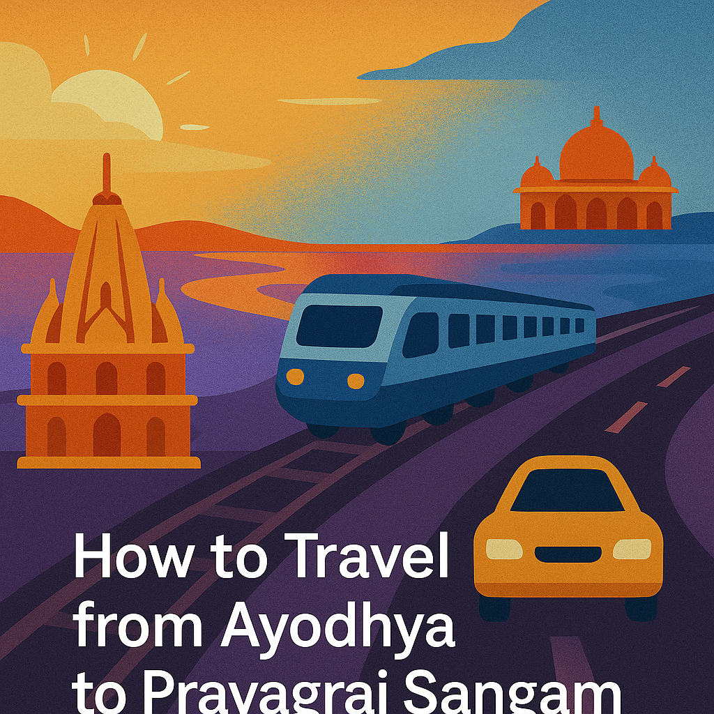 “Best Ways to Reach Prayagraj Sangam from Ayodhya (2025 Travel Guide)”