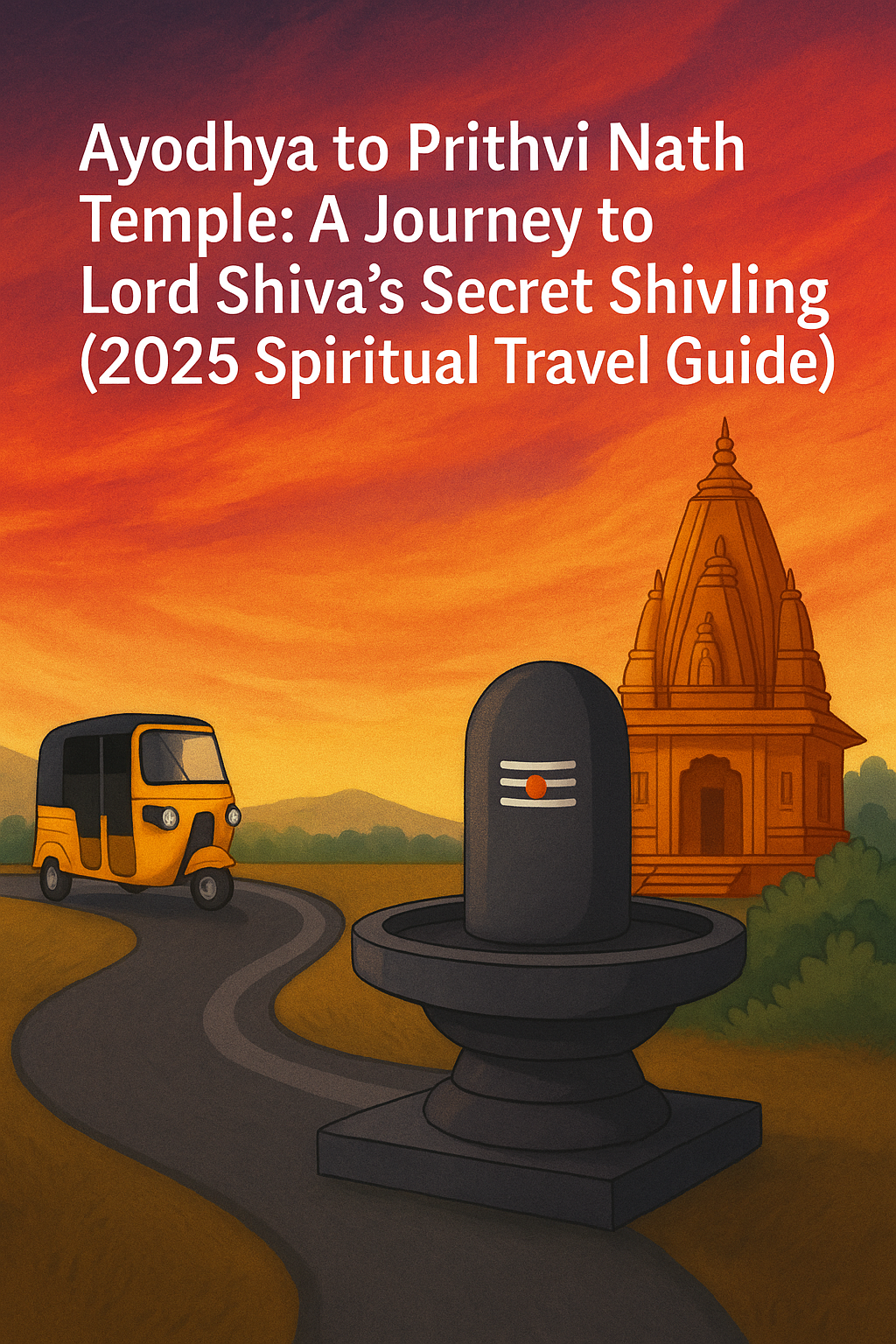 “Ayodhya to Prithvi Nath Temple: A Journey to Lord Shiva’s Secret Shivling (2025 Spiritual Travel Guide)”