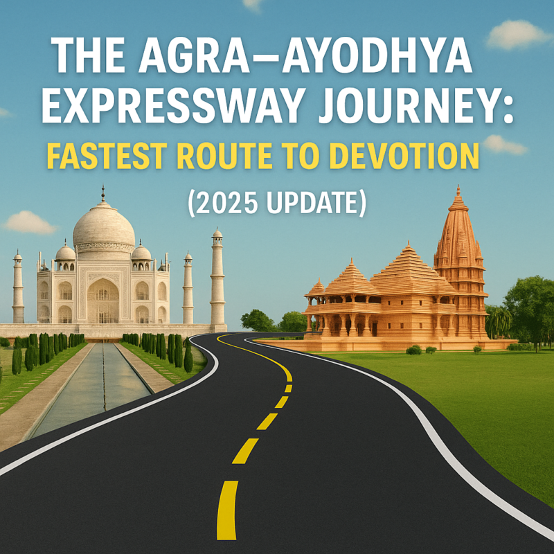 : Agra to Ayodhya distance expressway journey travel guide 2025 thumbnail