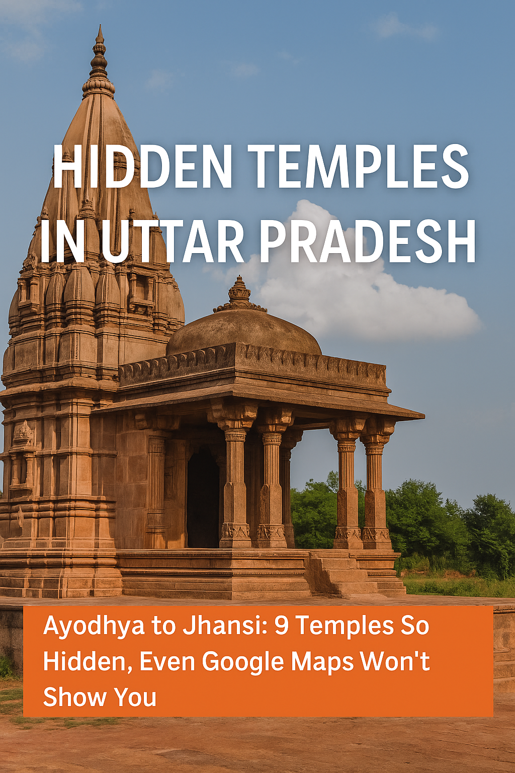 Hidden Temples in Uttar Pradesh – 2025 Trail Hidden temples in Uttar Pradesh along the Ayodhya to Jhansi road trip
