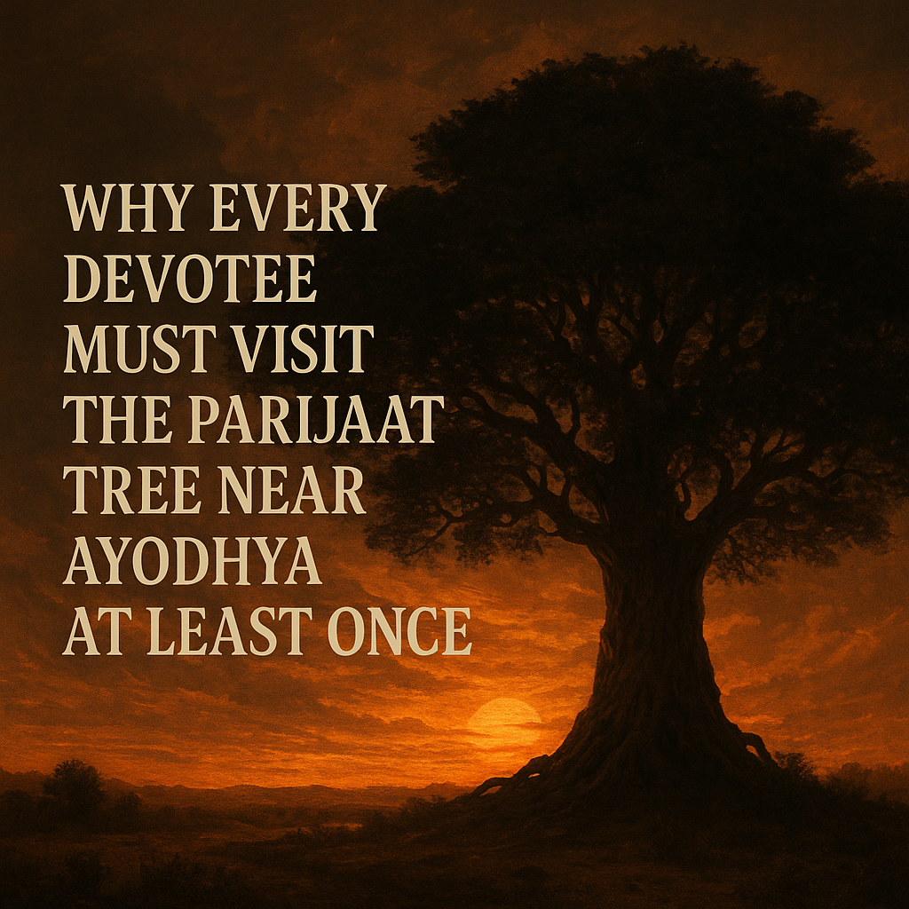 “Why Every Devotee Must Visit the Parijaat Tree Near Ayodhya at Least Once”