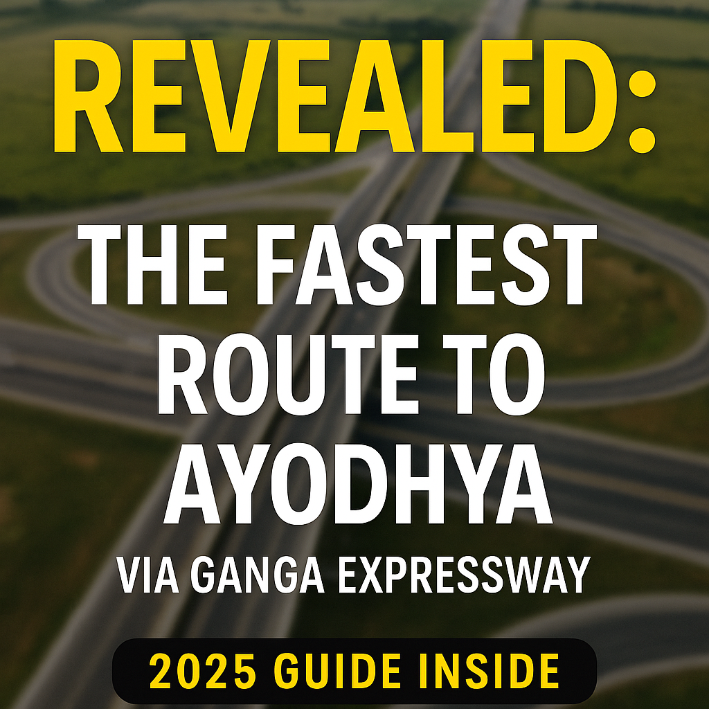 “Revealed: The Fastest Route to Ayodhya via Ganga Expressway (2025 Guide Inside)”