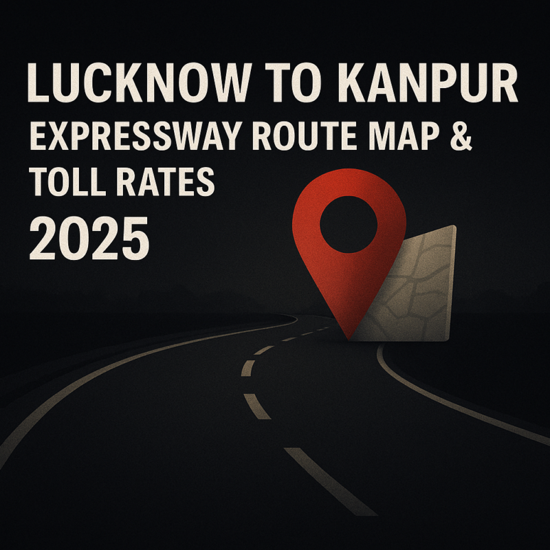 lucknow to kanpur expressway route map 2025 thumbnail creative design