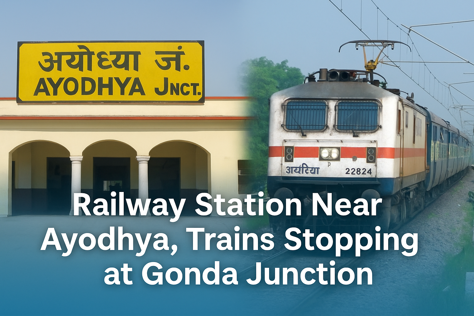 Railway Station Near Ayodhya and Trains Stopping at Gonda Junction Travel Guide Railway station near Ayodhya, trains stopping at Gonda Junction