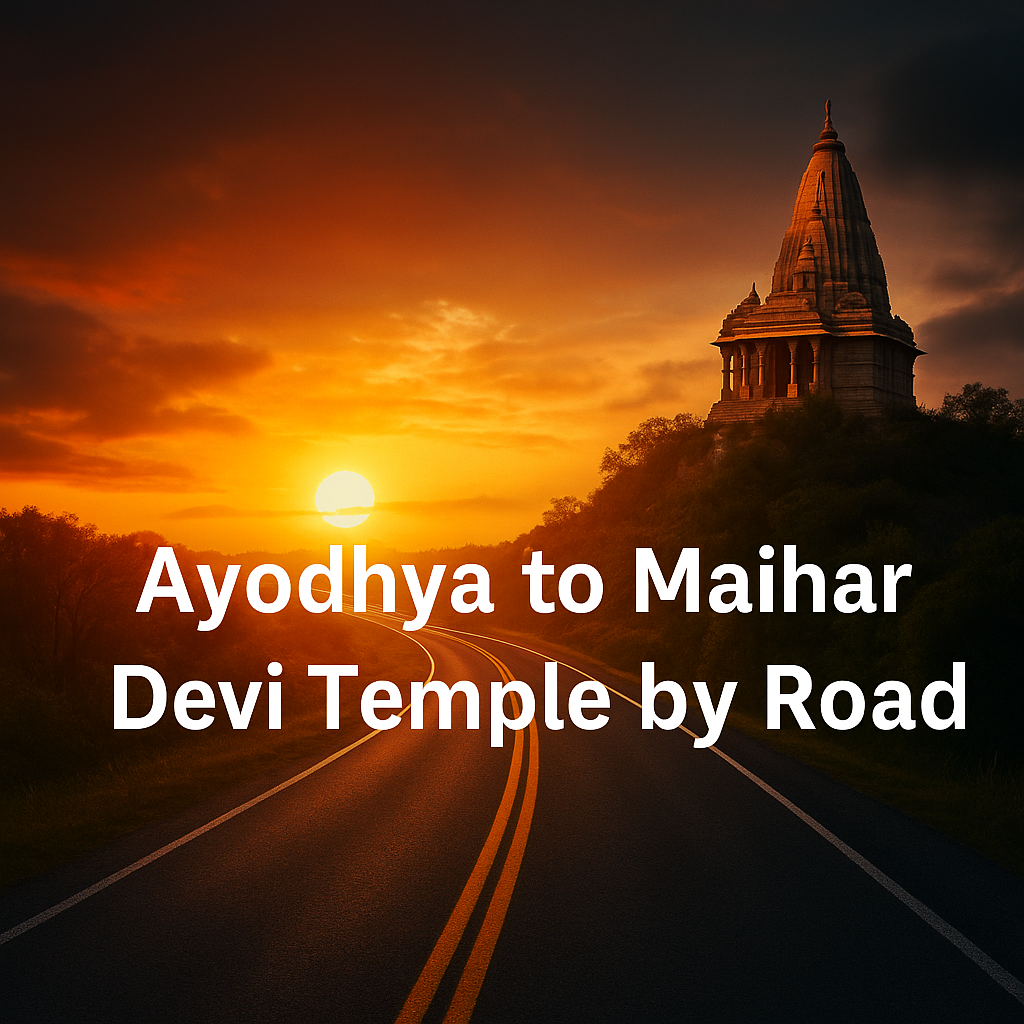 “Ayodhya to Maihar Devi Temple by Road – Route, Distance & Darshan Guide 2025”