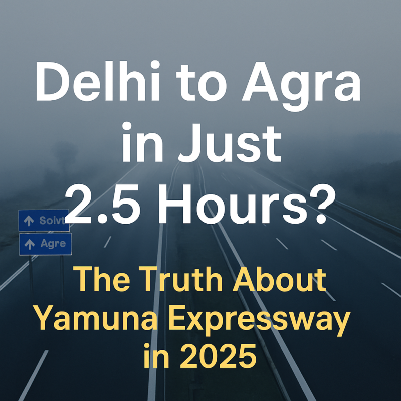 Delhi to Agra expressway, Yamuna Expressway toll rates, Yamuna Expressway route map 2025 thumbnail