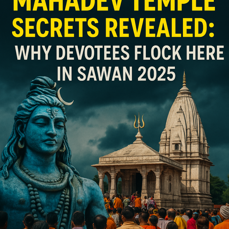 Mahadev Temple Barabanki Sawan 2025 spiritual secrets and darshan highlights