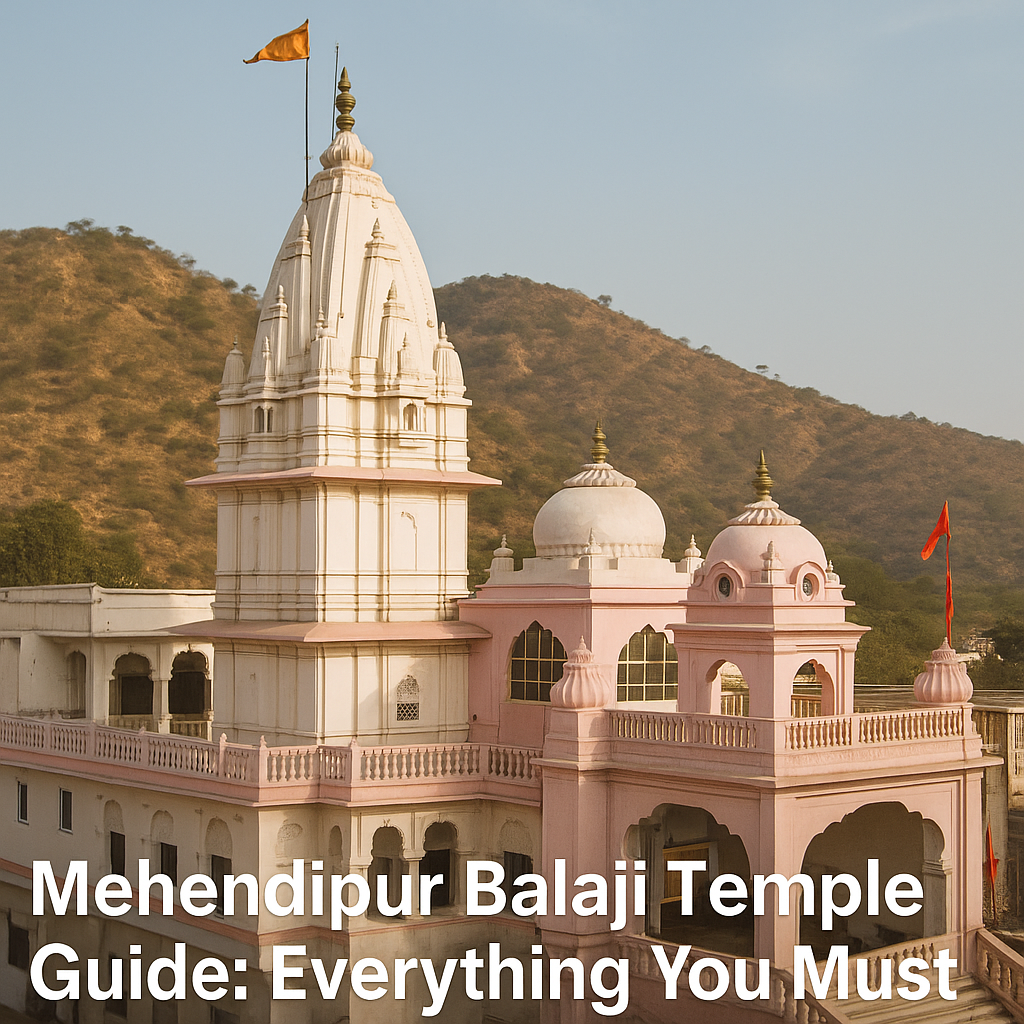 Mehendipur Balaji Temple guide for first-time visitors with scenic view