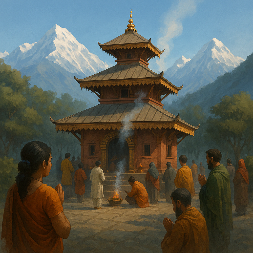 Manasa Shaktipeeth Temple Nepal spiritual Himalayan pilgrimage site