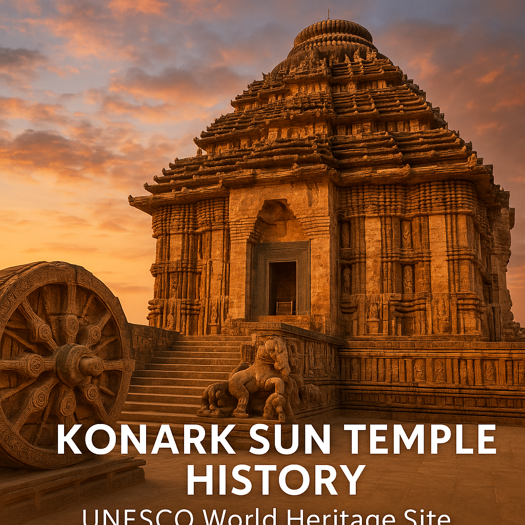 Ancient stone carvings at Konark Sun Temple showing its rich history and UNESCO World Heritage glory