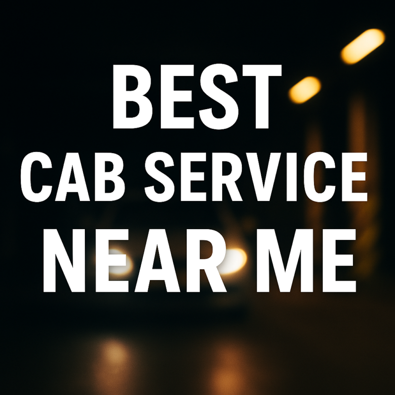 Best cab service near me suspenseful thumbnail design 2025
