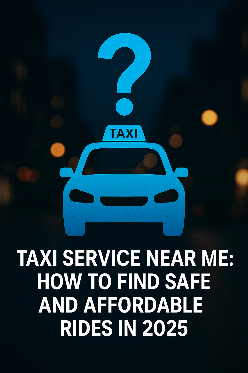 Taxi Service Near Me: How to Find Safe and Affordable Rides in 2025