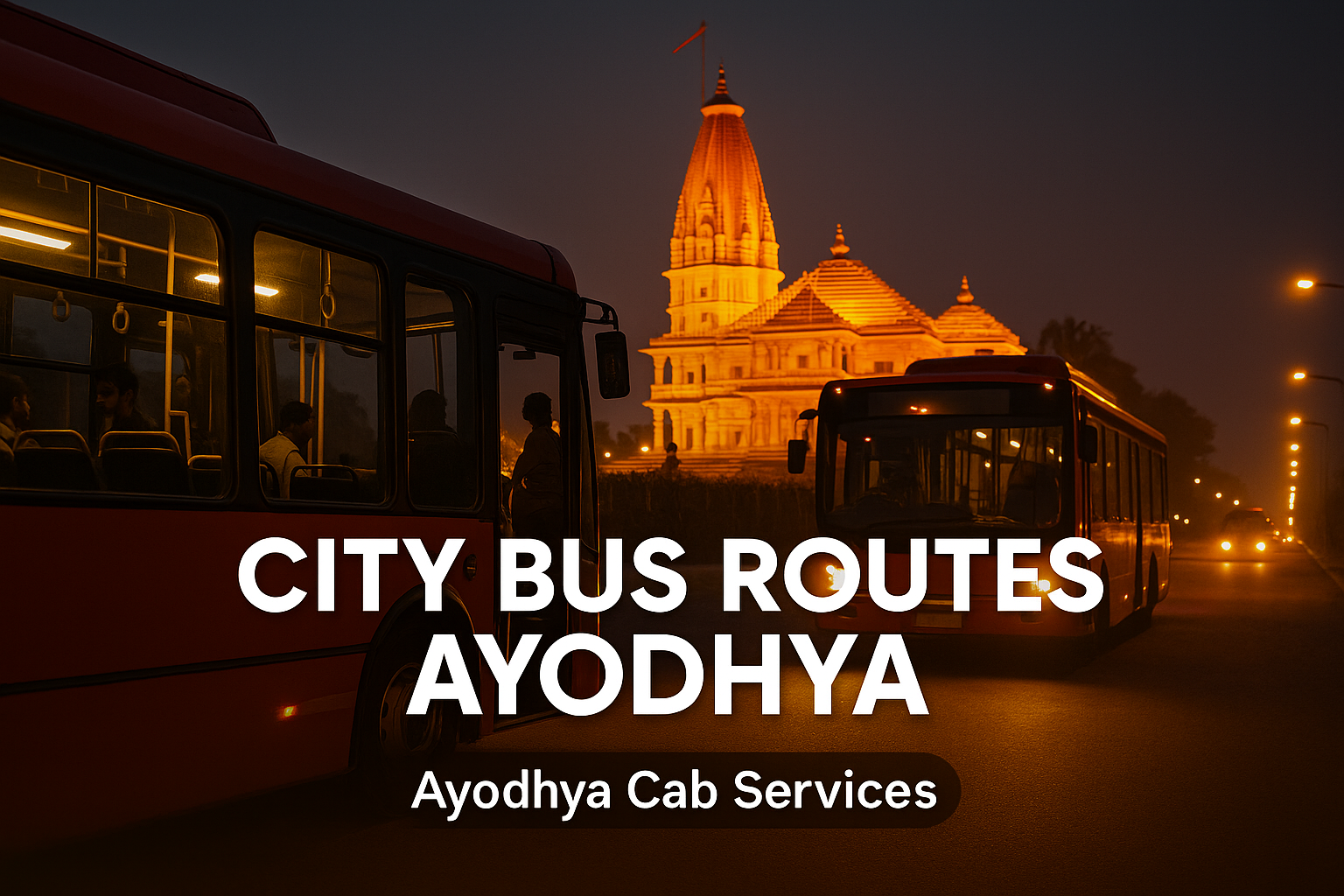 How to Reach Ram Mandir by City Bus: Ayodhya’s Public Transport Made Easy