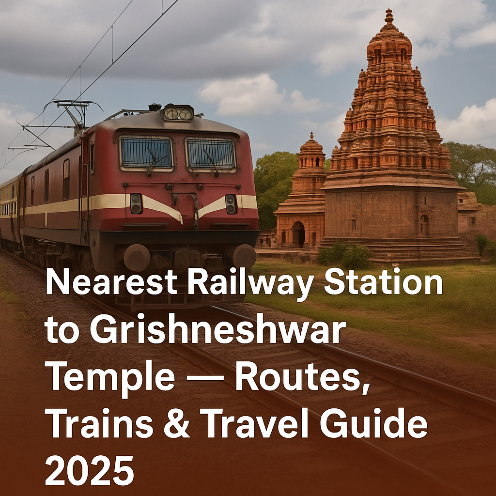 Nearest Railway Station to Grishneshwar Temple — 2025 Travel Guide