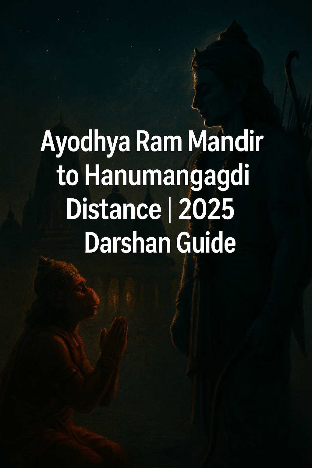 “Ayodhya Ram Mandir to Hanumangadi Distance: Complete Travel & Darshan Guide 2025”