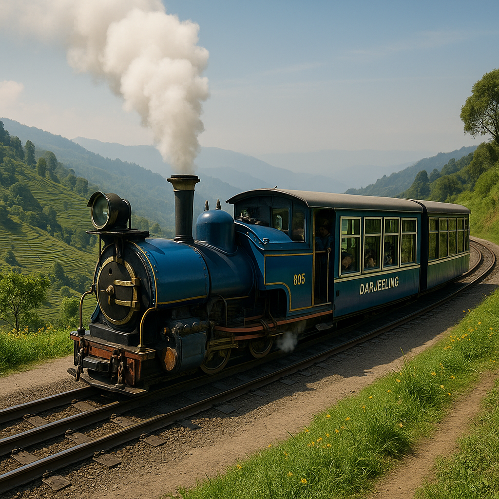 Darjeeling toy train booking scenic hill view 2025 guide