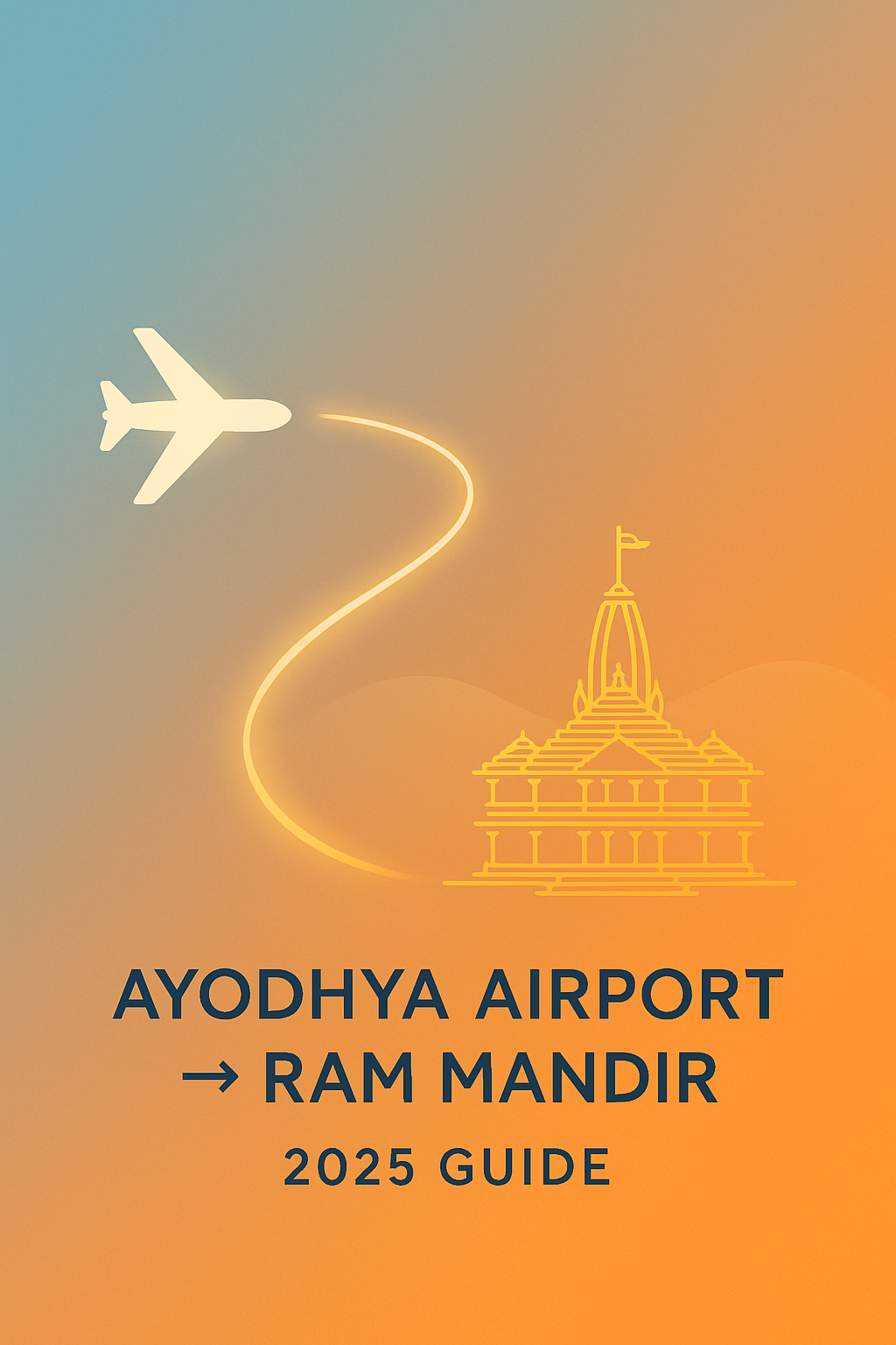 Ayodhya Airport to Ram Mandir Distance, Route, Taxi Fare & Travel Time (2025 Complete Guide)