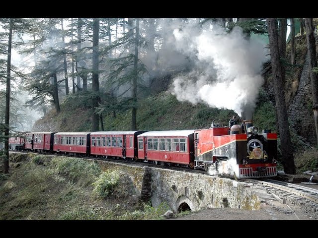 Shimla Heritage Steam Special steam engine toy train mountain route vintage hill railway