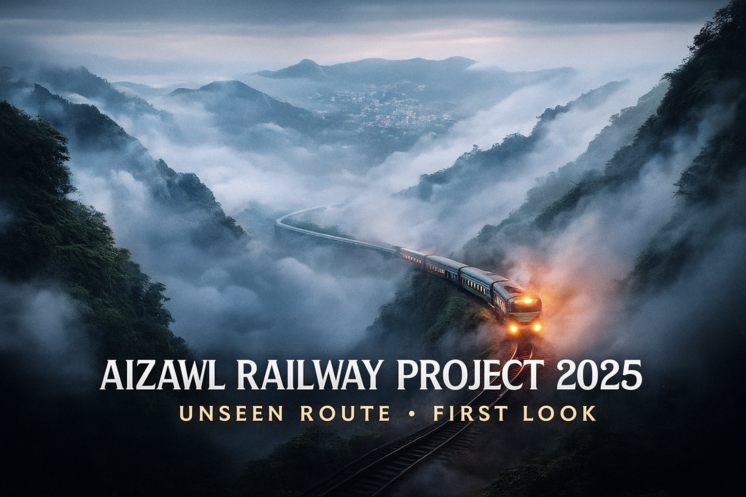 “Aizawl Railway Line 2025: India’s First New Capital Connected After Independence — Route, Map, Opening Date & Train Details”