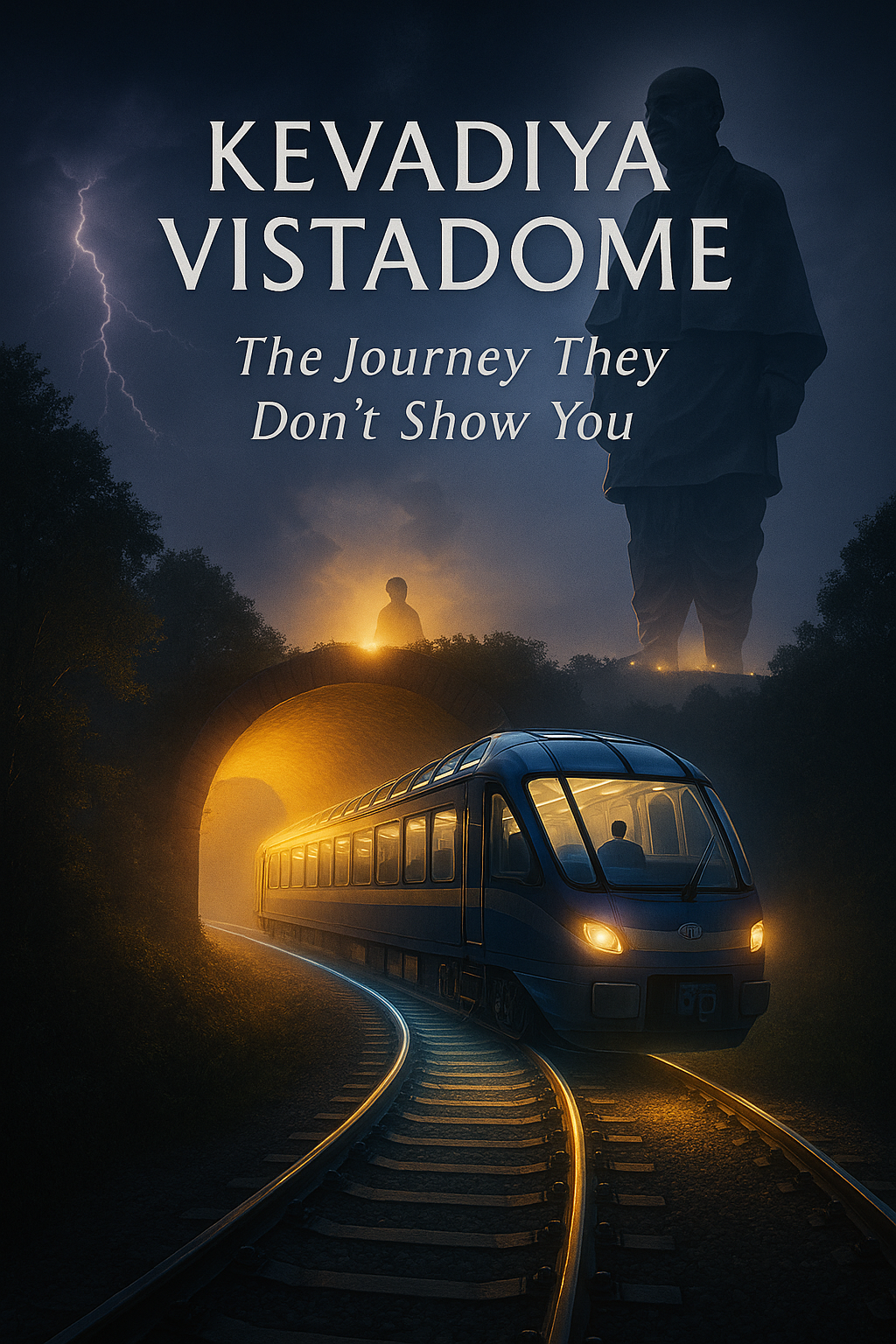 “Kevadiya Vistadome Train (2025): The Most Beautiful Route to the Statue of Unity You Must Experience”