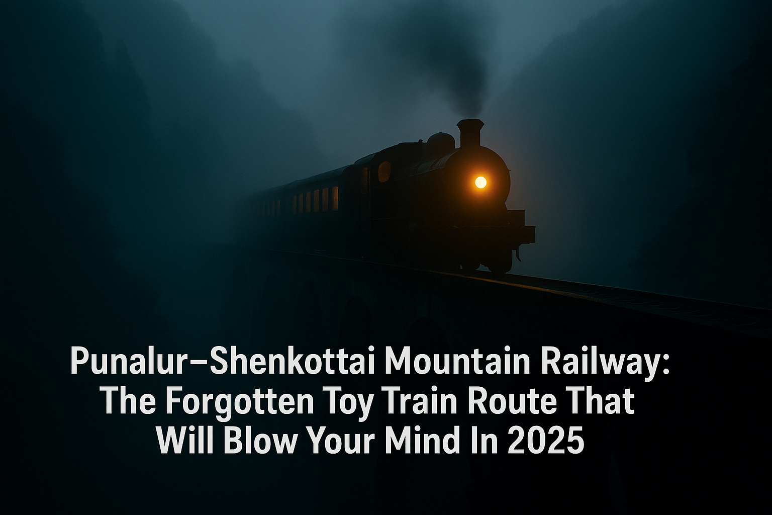 Punalur–Shenkottai Mountain Railway: The Forgotten Toy Train Route That Will Blow Your Mind in 2025