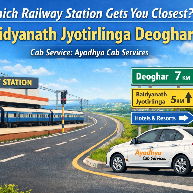 Baidyanath Jyotirlinga Railway Station nearest route and cab travel guide