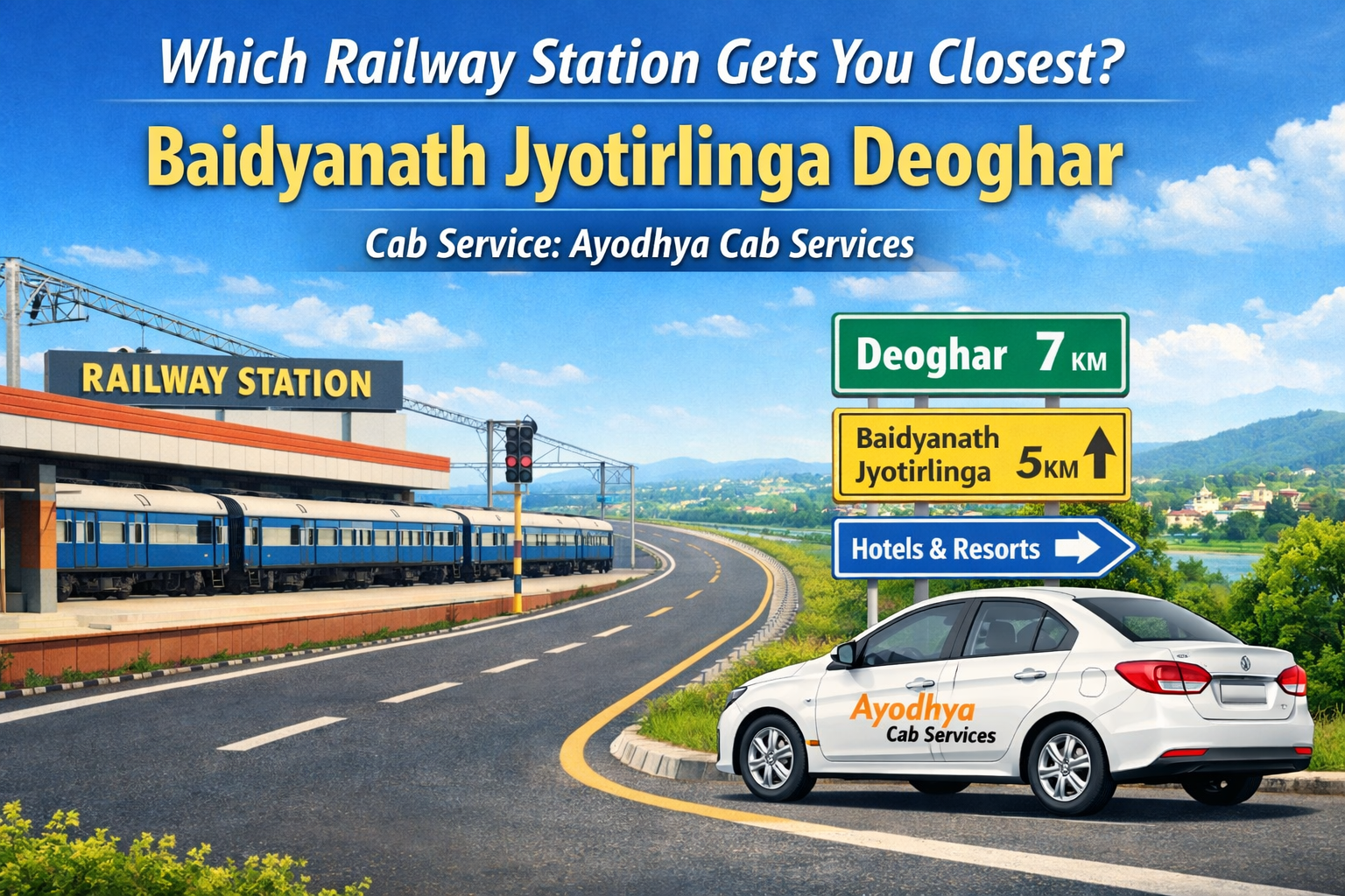 Nearest Railway Station to Baba Baidyanath Jyotirlinga Deoghar (Complete Travel Guide)