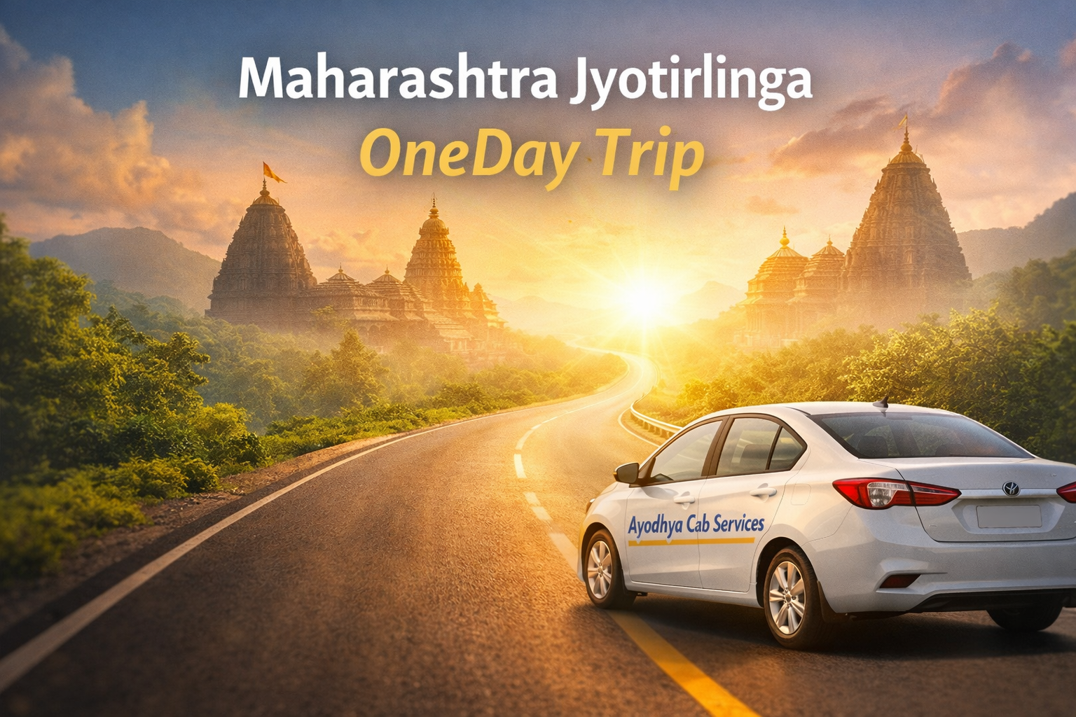 Maharashtra Jyotirlinga One Day Trip: Bhimashankar, Grishneshwar, Trimbakeshwar