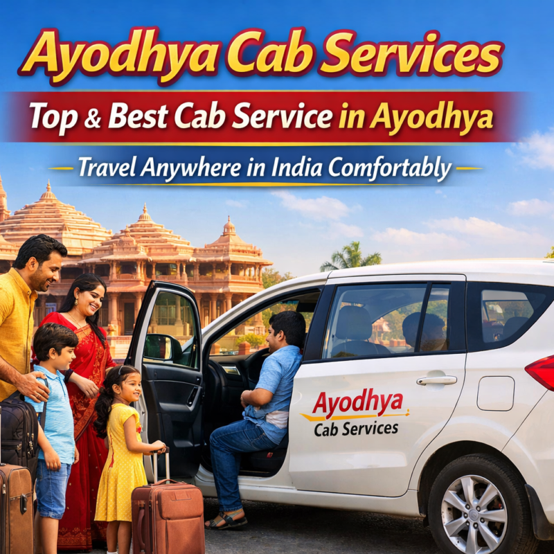 Ayodhya Cab Services best cab service Ayodhya Lucknow travel India taxi booking