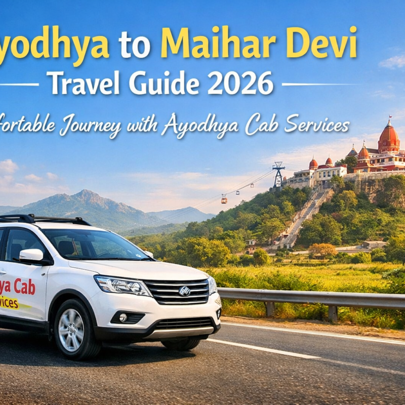 Ayodhya to Maihar Devi Distance travel route cab journey with Ayodhya Cab Services