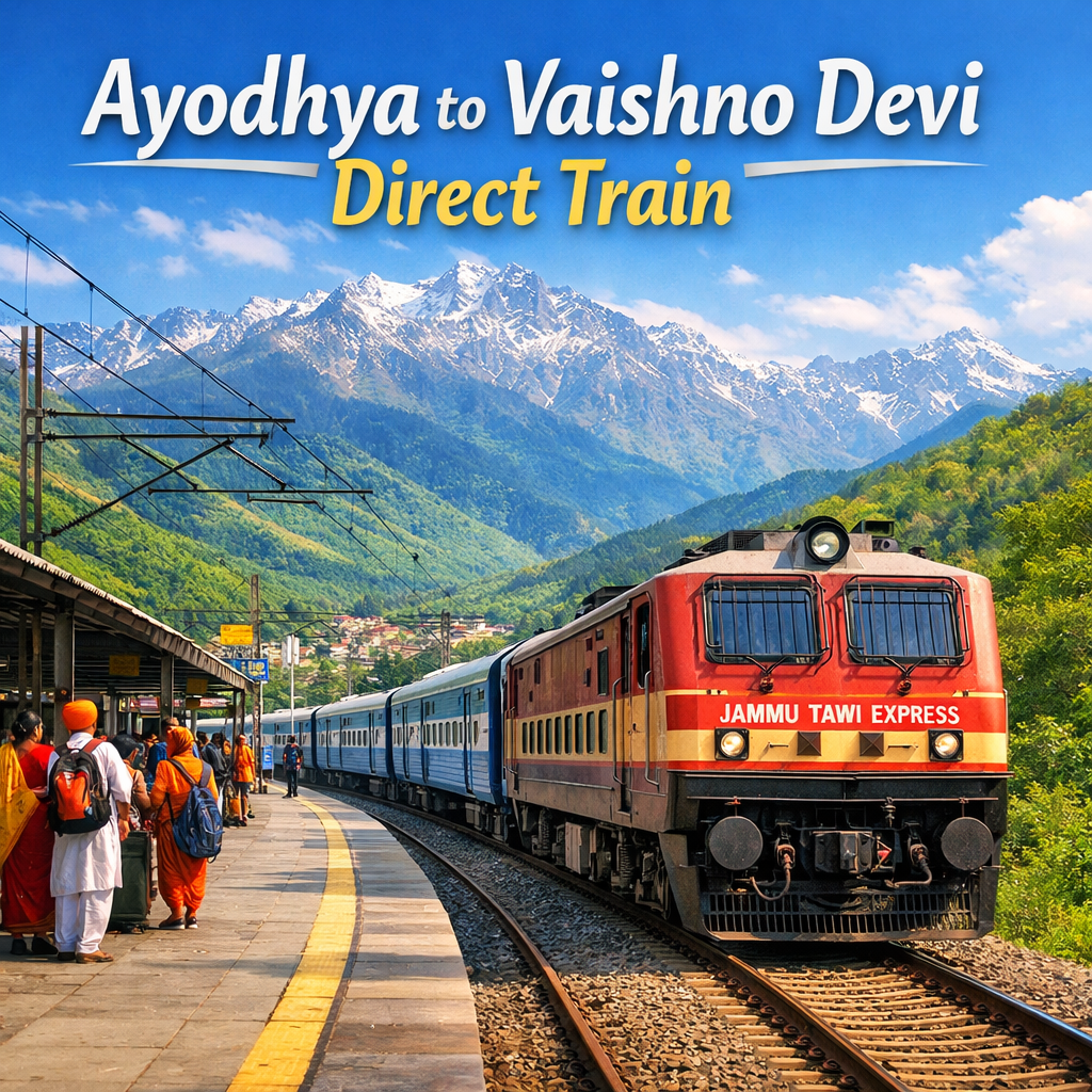 Ayodhya to Vaishno Devi Direct Train – Timing, Route & Travel Guide (2026)”
