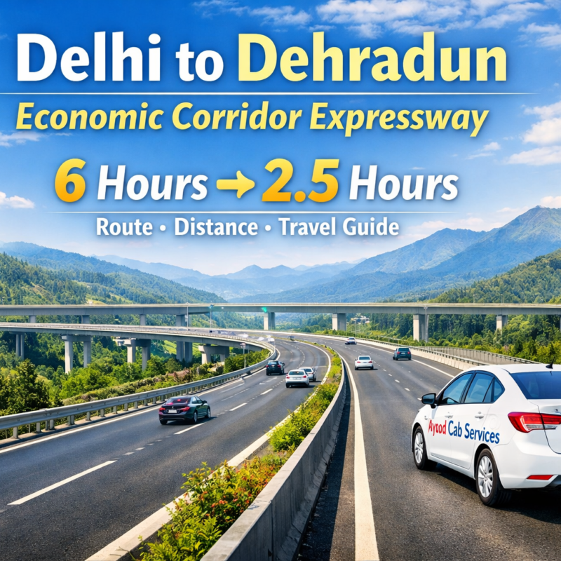 delhi dehradun expressway route guide, economic corridor travel india, highway distance travel tips