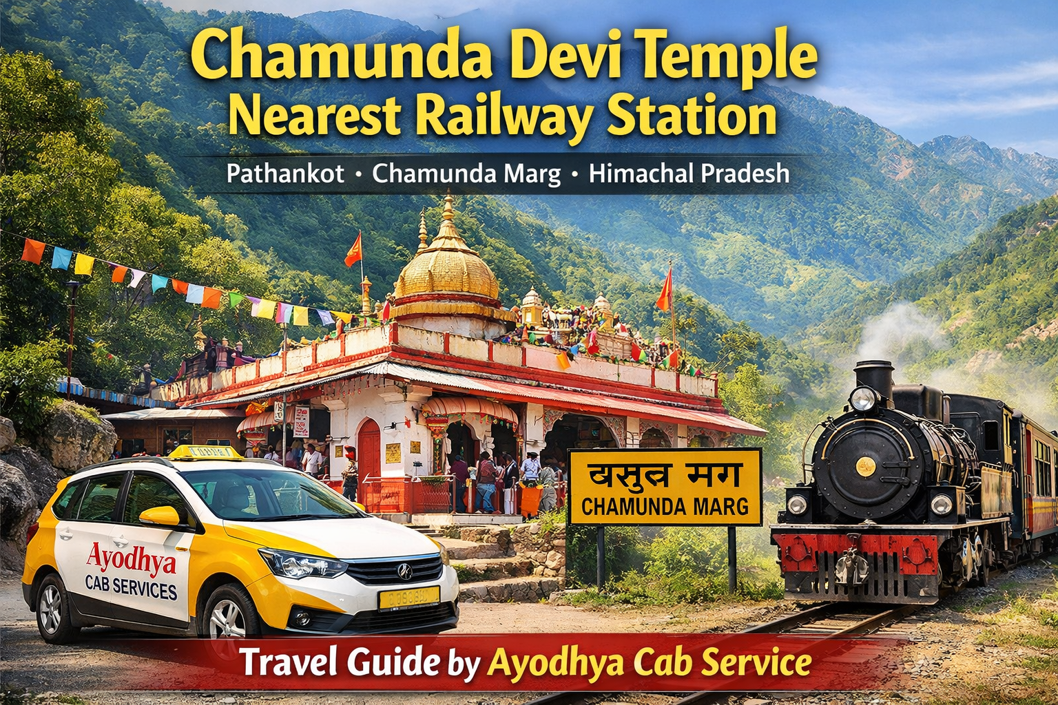 Chamunda Devi Temple Nearest Railway Station: Best Route, Distance & Shakti Peeth Travel Guide