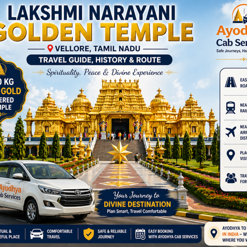 Lakshmi Narayani Golden Temple Vellore travel guide history route distance temple