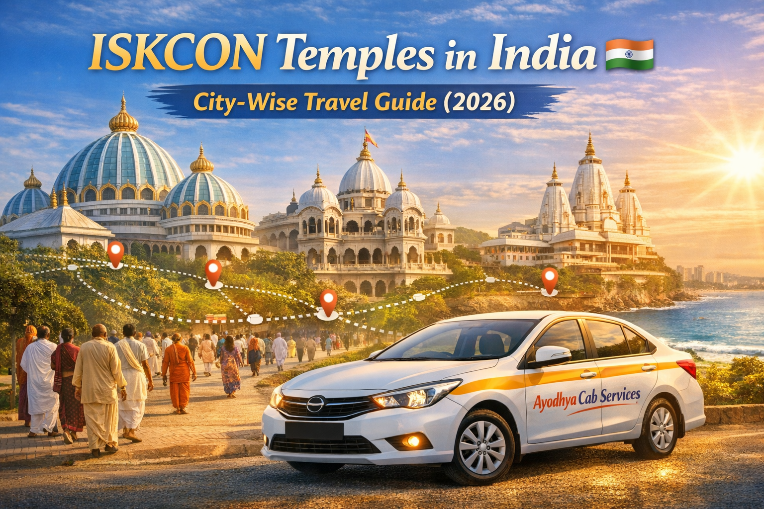 “ISKCON Temples in India: City-Wise List, Routes & Nearest Temple Guide (2026)”