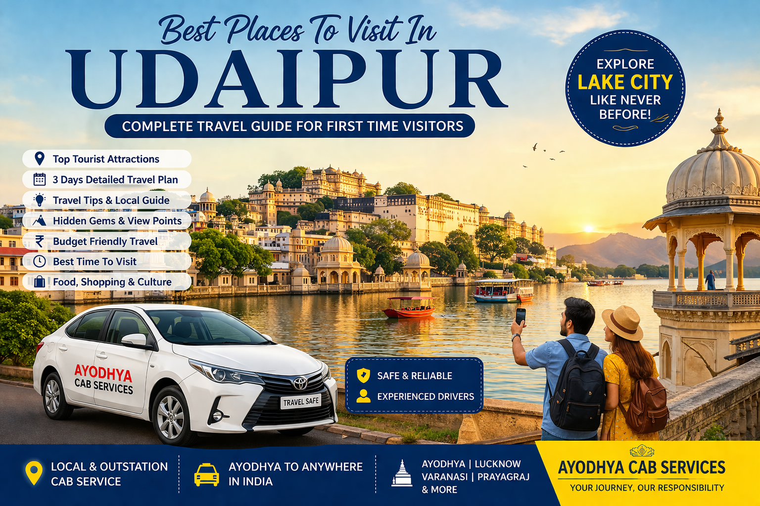 “Best Places to Visit in Udaipur for First-Time Travelers (Complete Travel Guide)”