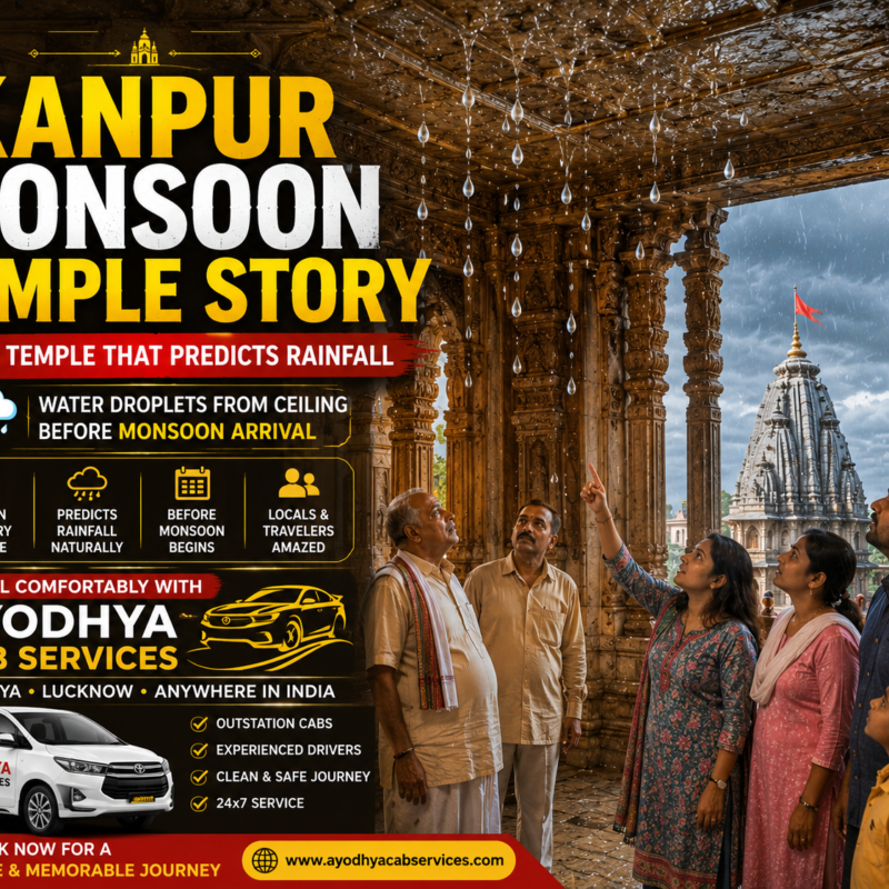 Kanpur Monsoon Temple Story mysterious rainfall prediction temple water droplets