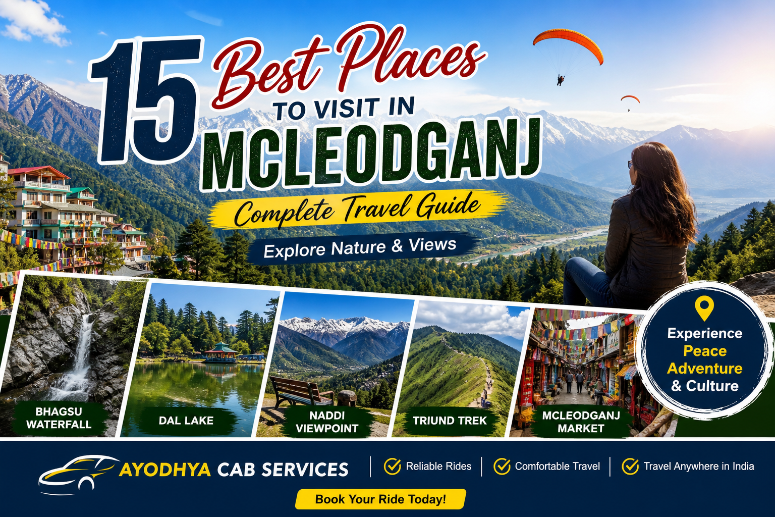 “15 Best Places To Visit In Mcleodganj for First-Time Travelers (Complete Travel Guide)”