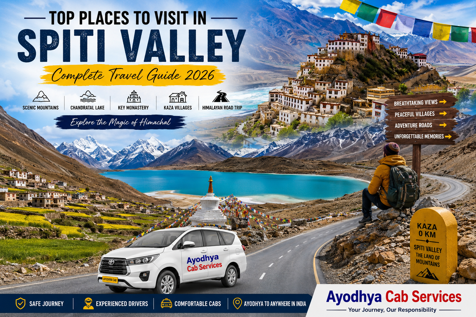 Top Places To Visit In Spiti Valley in 2026 (Complete Travel Guide)