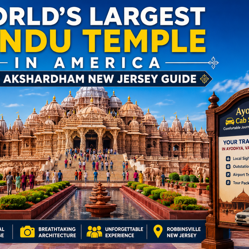 World's Largest Hindu Temple in America BAPS Akshardham New Jersey Visitor Guide