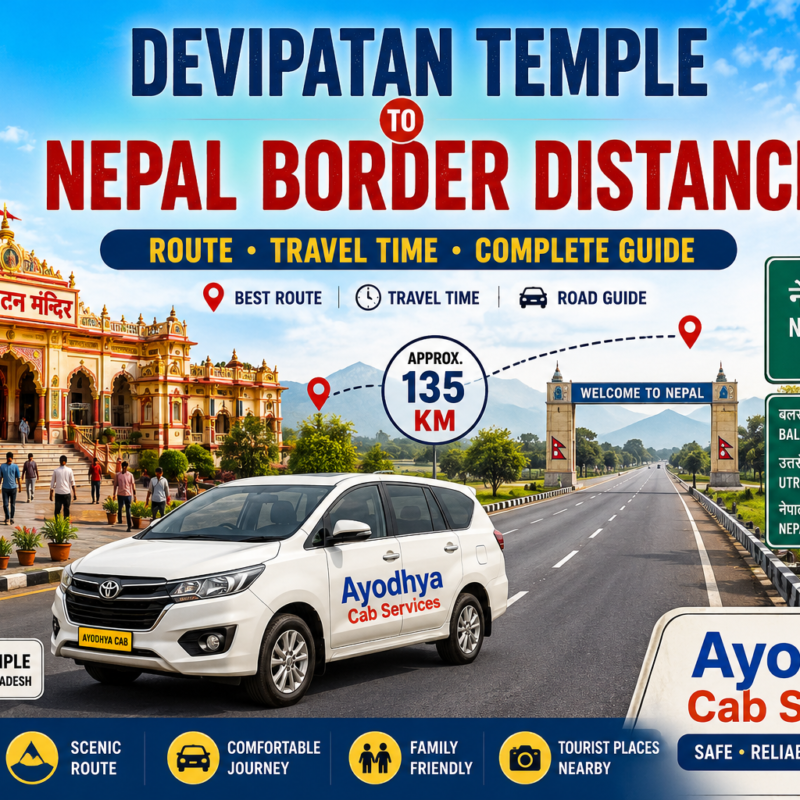 Devipatan Temple to Nepal Border Distance, Nepal Border Route Guide, Devipatan Temple Travel Guide