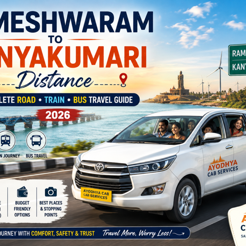 Rameshwaram to Kanyakumari Distance by Road Train and Bus Complete Travel Guide 2026