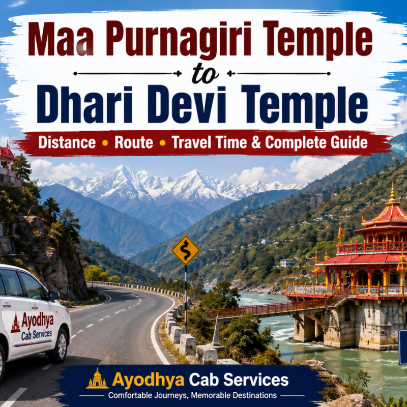 Maa Purnagiri Temple to Dhari Devi Temple travel route and Uttarakhand journey