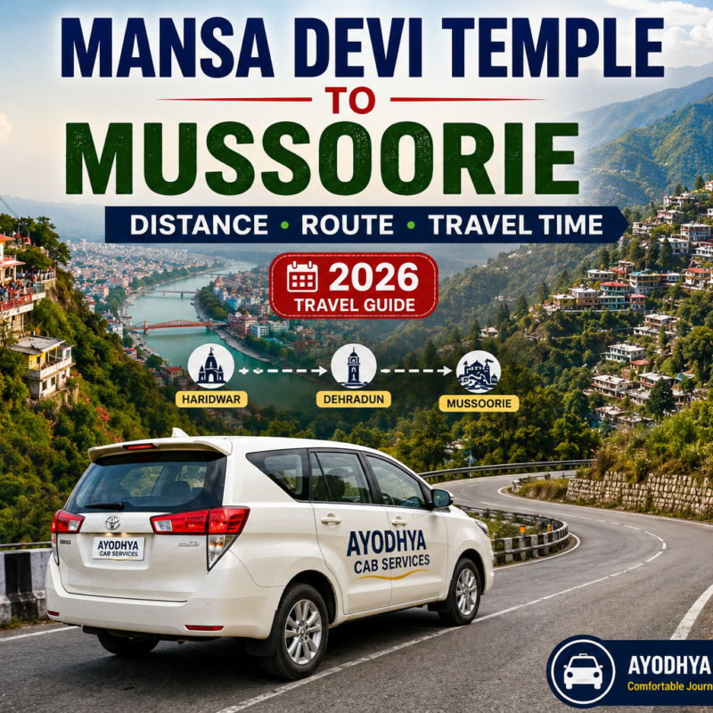 Mansa Devi Temple to Mussoorie Distance with Haridwar to Mussoorie route, travel time and road travel guide