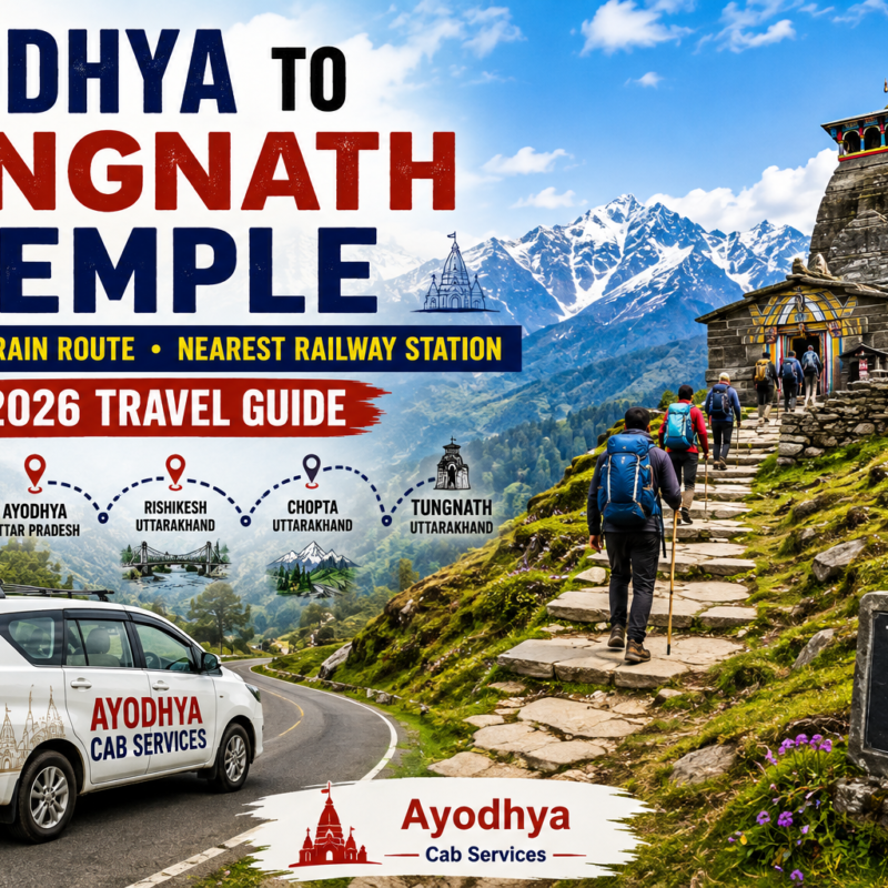 Ayodhya to Tungnath Temple Distance 2026: explore route, train travel and trip planning with Ayodhya Cab Services for a smooth journey.
