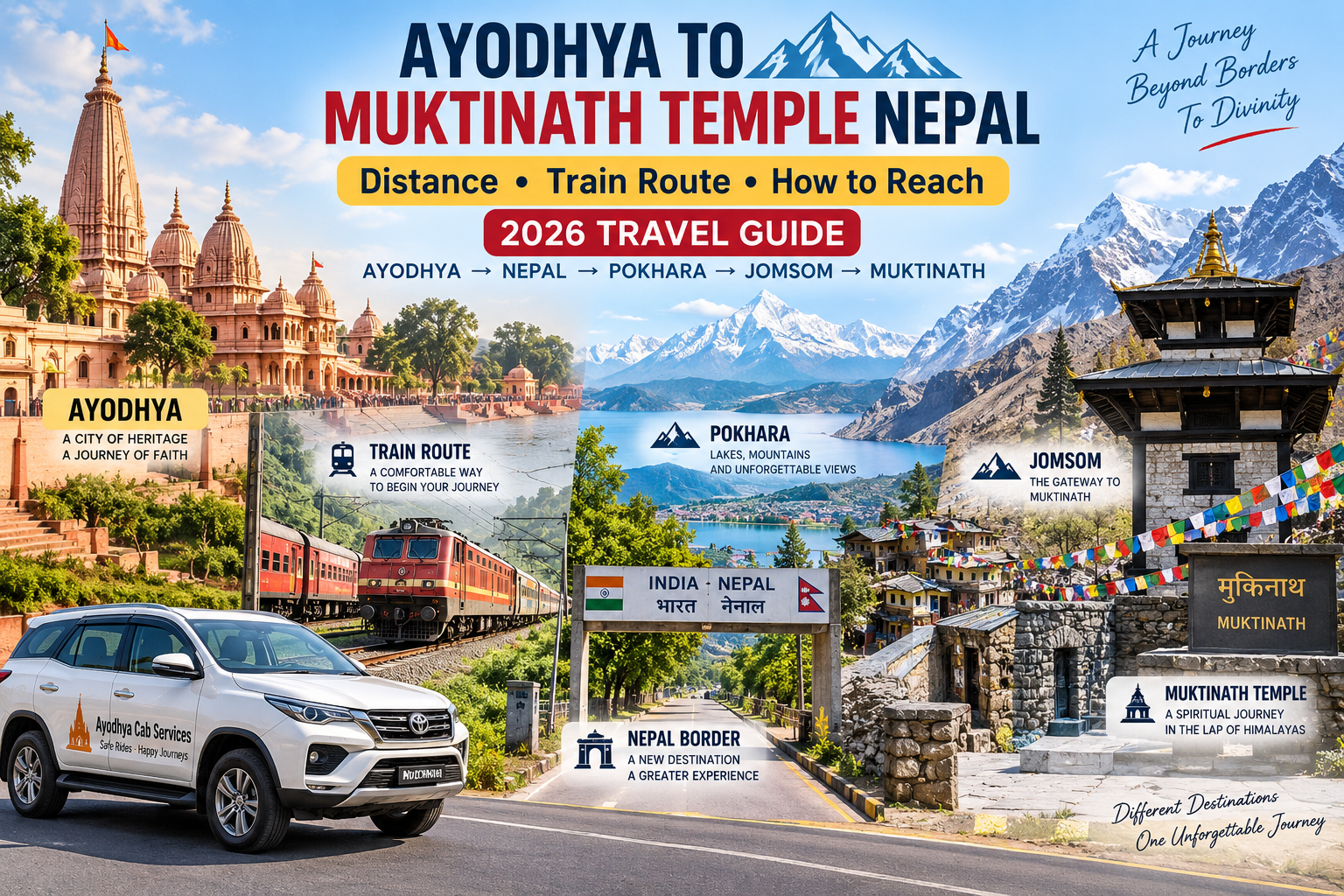 Ayodhya to Muktinath Temple Nepal: Distance, Train Route & How to Reach 2026