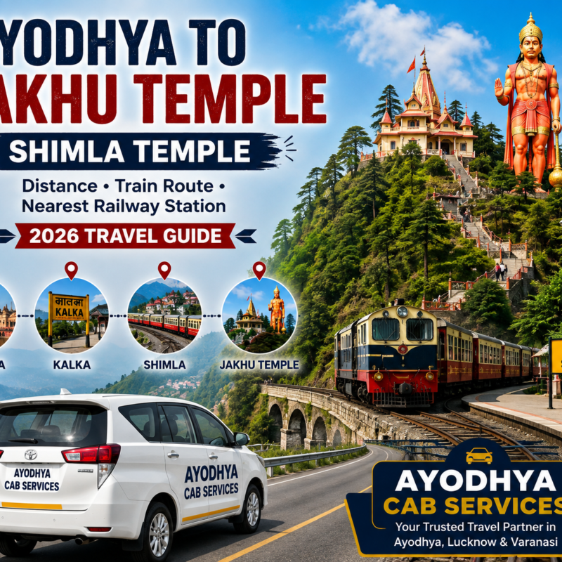 Ayodhya to Jakhu Temple – Shimla Temple Distance with train route, Shimla hills and Jakhu Temple travel guide 2026
