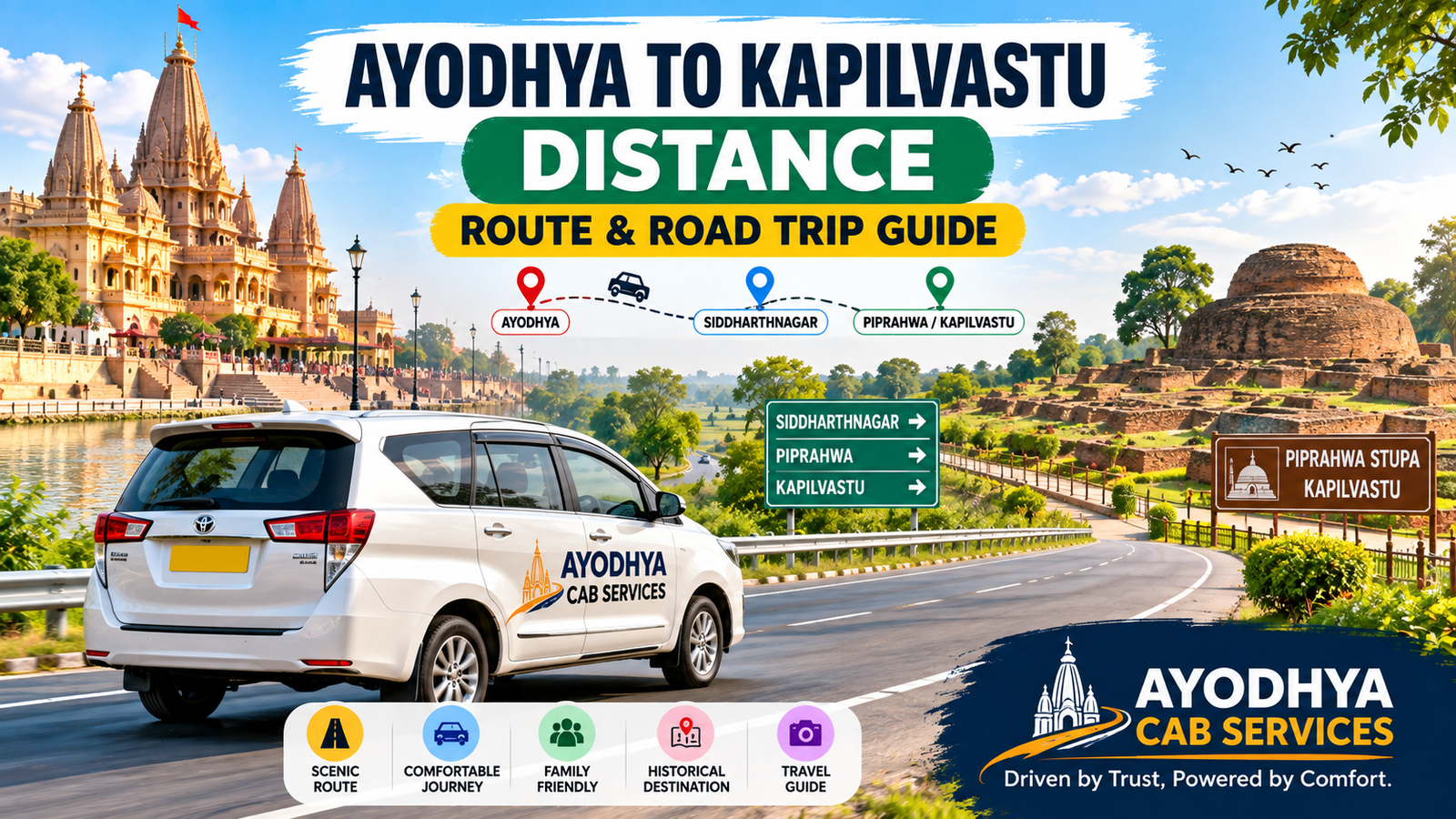 Ayodhya to Kapilvastu Distance: Route & Road Trip Guide