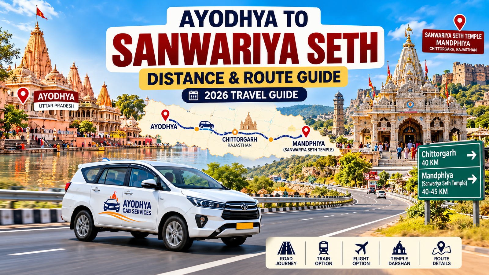 Ayodhya to Sanwariya Seth Distance: Chittorgarh Route & Temple Guide 2026